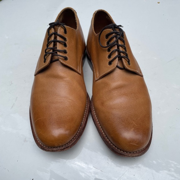 Grenson Pebbled Leather Oxford  Shoes Size 9.5 US (8.5 ) UK